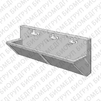 Хирургический умывальник 3 места UC3.MB series