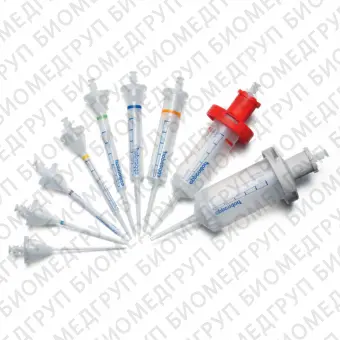 Шприцынаконечники Combitips Advanced на 2,5 мл Eppendorf Quality, цвет маркировки зеленый, 100 шт/уп 4 упаковки по 25 штук