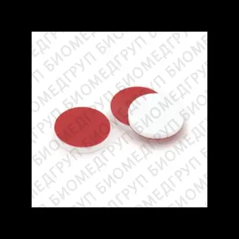 Септа силиконовая красная PTFE/Red, 1,5 мм, 100 шт./уп., Импорт, C0000445