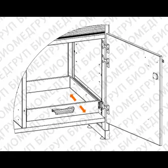 Шкаф вытяжной для работы с ЛВЖ ЛАБPRO ШВЛВЖ 120.75.231 KG