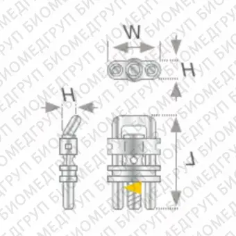 Винт Vector 440R, micro винт расширяющий, секторальный изогнутый SD