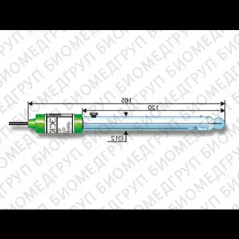 pHэлектрод комбинированный ЭСК10301/7 стеклянный