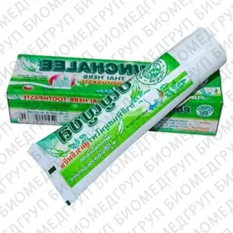Органическая зубная паста с тайскими травами Punchalee Herbal Toothpaste, 50 г