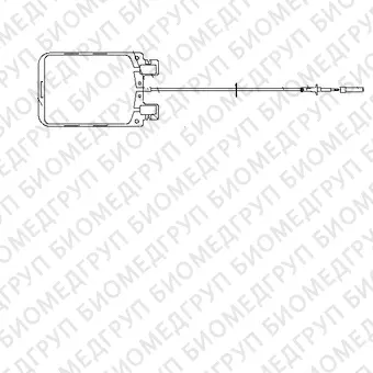 Контейнер полим. для крови и ее компонв стерил. однократо применения: КПК1500PL однокамй 500 мл с иглой полим. однокан. для храня тромбоцитов