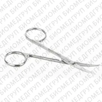 Ножницы для микроскопии, длина лезвия 30 мм, общая длина 100 мм, нерж. сталь, Bochem, 4071