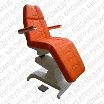 Косметологическое кресло Ондеви2, откидные подлокотники, педаль управления