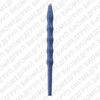 DA090  ручка для зеркала стоматологического, синяя, длина 135 мм