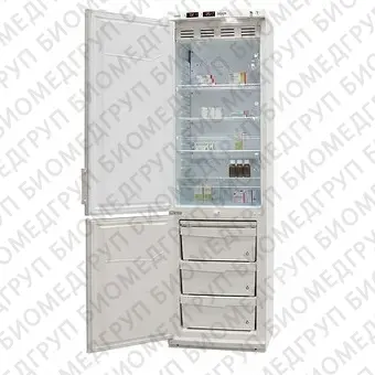 Холодильник комбинированный лабораторный POZIS ХЛ340 метал. двери