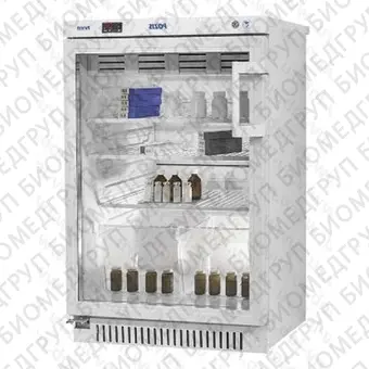 Холодильник ХФ1401 ПОЗИС фармацевтический для хранения препаратов и вакцин дверь стеклоблок