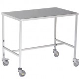 Стол для инструментов на роликах TABLE À INSTRUMENTS INOX