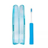 Hapica Minus iON Case ионная звуковая зубная щетка, голубая