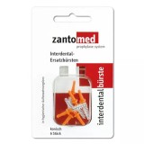 Zantomed Interdental Brush Conical сменные щеточки для межзубных промежутков, конические, оранжевые (6 шт)