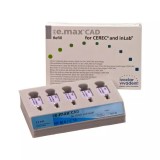 IPS e.max CAD CEREC/inLab HT BL4 C14 - блоки из стеклокерамики, 5 штIPS e.max CAD CEREC/InLab HT C14/5 BL4 , 5 шт.