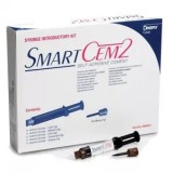 SmartCem2 -самоадгезивный самопротравливающий цемент в шприце. Цвет: прозрачный, 2 шприца по 5 г.