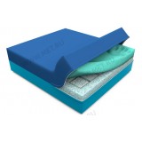 Противопролежневая подушка из штробированного ПВВ с верхним слоем из вискоэластичной пены