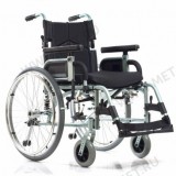 Кресло-коляска с амортизаторами на приводных колёсах, ширина сиденья 48 см